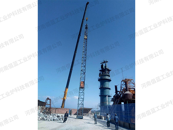 四川省日产500吨石灰炉基地